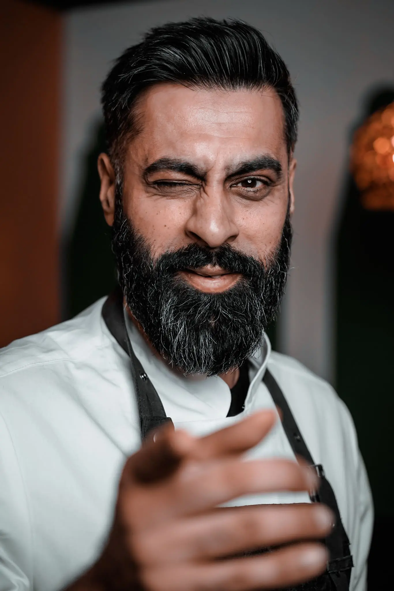 Portræt af Abdul Manan fra Restaurant Paprika